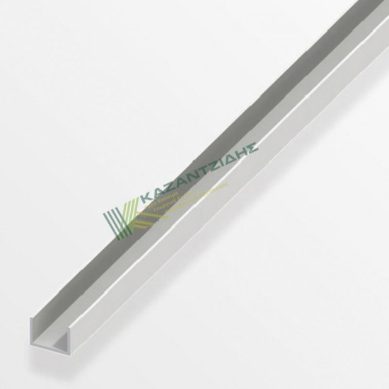 ПРОФИЛ "U" PVC 1Μ 10Χ12Χ1 ΛΕΥΚ