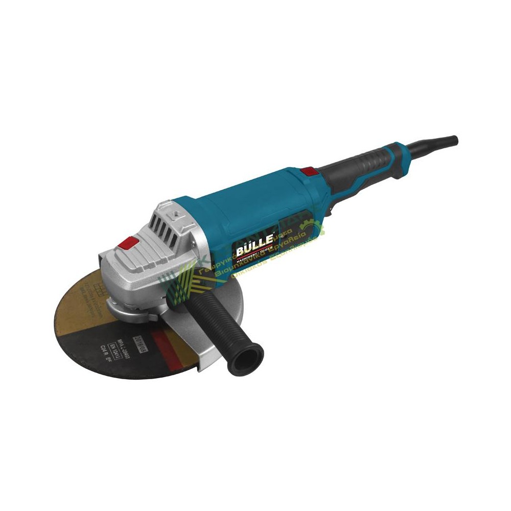 BULLE: ЪГЛОВО КОЛЕЛО С ВЪРТЯЩО СЕ. ДРЪЖКА 2350W, 230mm