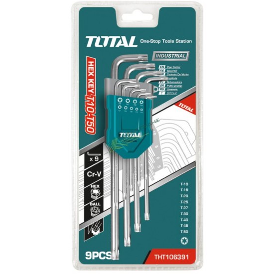 TOTAL ΣΕΤ TORX 9 ΤΕΜ...