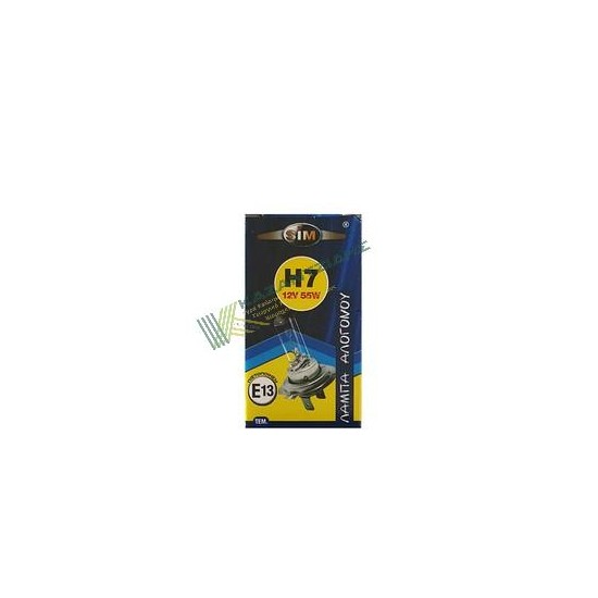 SIM КРУШКА H7 12V 55W ΡRC