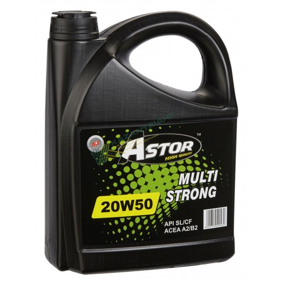 ASTOR MULTI STRONG 20W50 4LT